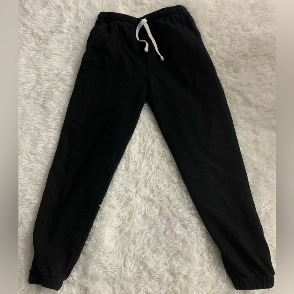 Black Lounge Sweat Pants